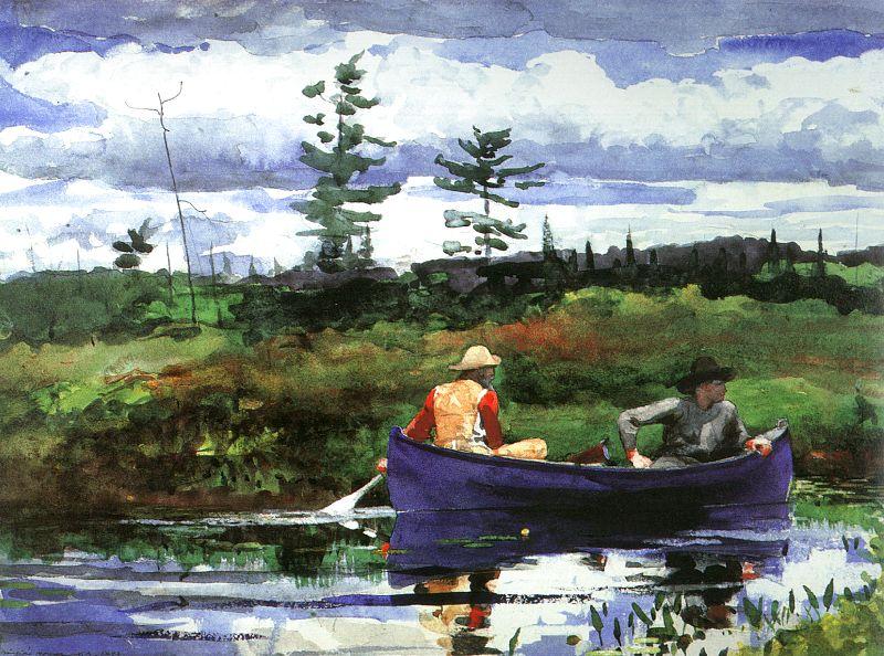 Winslow Homer The Blue Boat